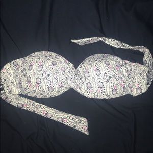 strapless bikini top